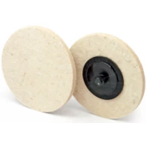 QUICK-LOCK filc polírozókorong - különböző méretekben