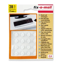 Műanyag zajelnyelő és csúszásgátló ütköző 28 db D-12 mm