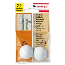 Öntapadó fali ütköző fehér 2-db/csomag D-30