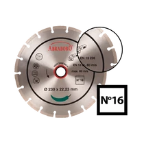 No. 16 Univerzális gyémánttárcsa különböző méretekben