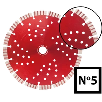 No. 5 Univerzális gyémánttárcsa különböző méretekben