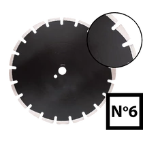 No. 6 Aszfaltvágó gyémánttárcsa különböző méretekben