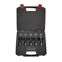 Csempe és kerámiafúró, 5 részes készlet, M 14 szárral